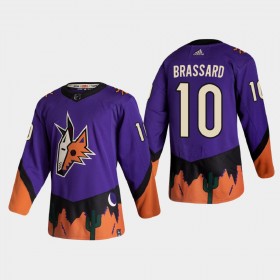 Arizona Coyotes Derick Brassard 10 2020-21 Reverse Retro Authentic Shirt - Mannen